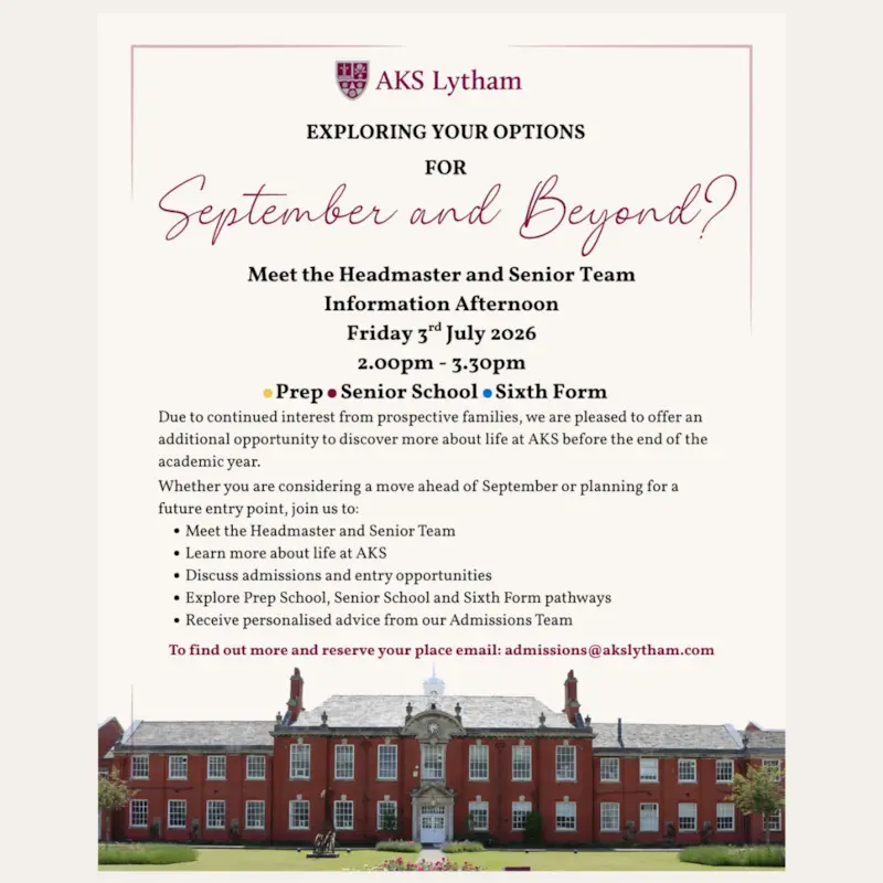 Exploring Your Options for September and Beyond?